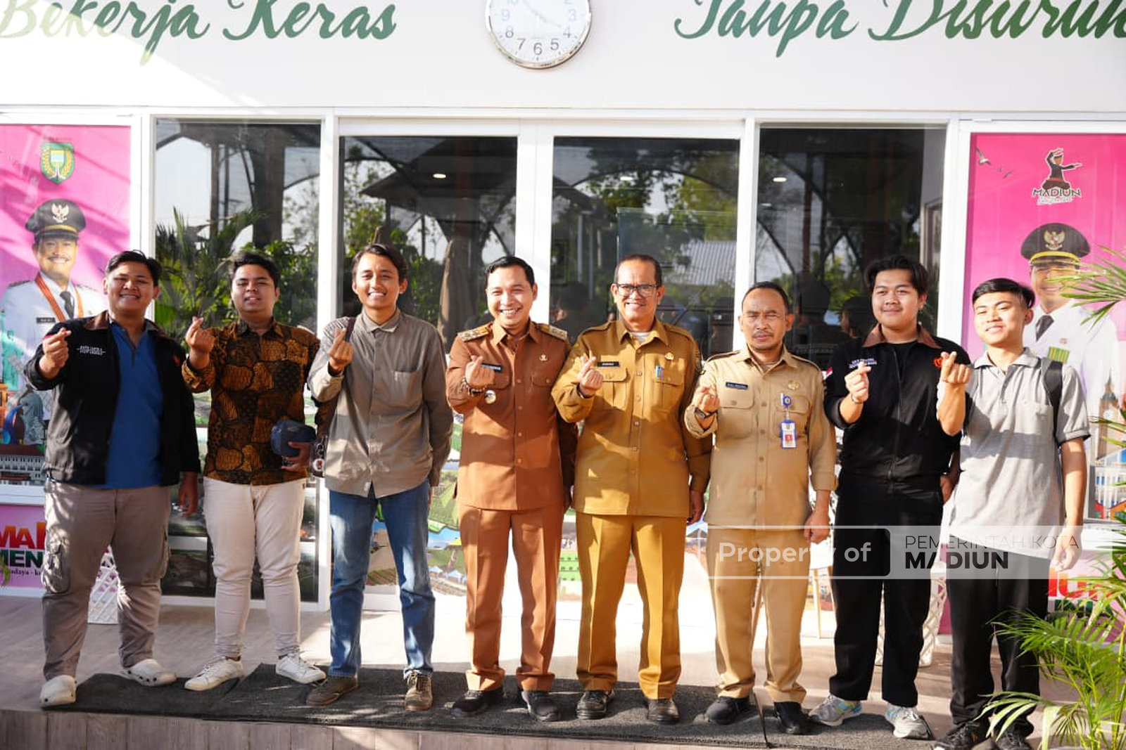 Audiensi dengan BEM SI Jatim, Wakil Wali Kota Madiun Siap Dukung Penuh Pelaksaan Rakerwil 2025