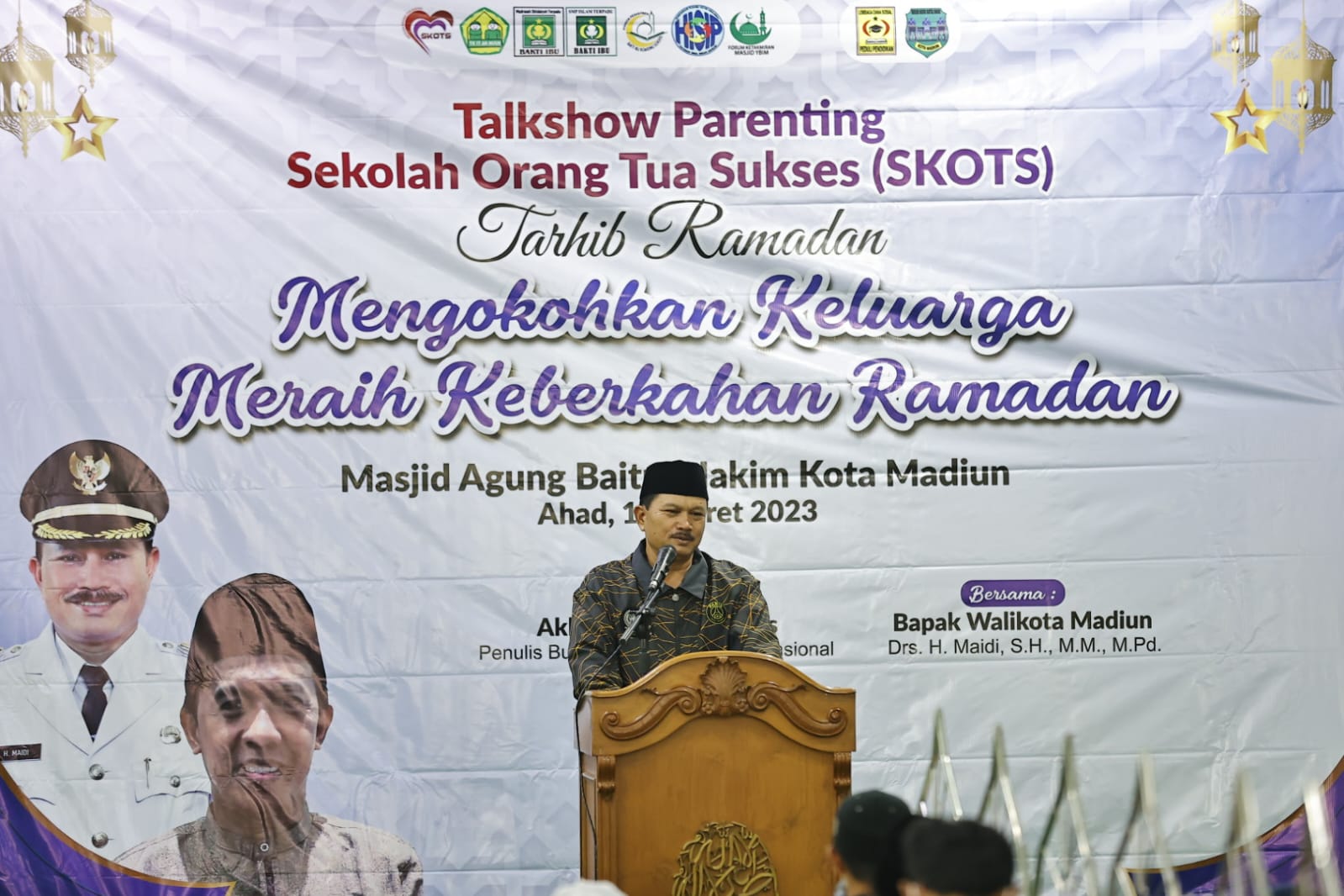 Hadiri Tarhib Ramadhan Di Masjid Baitul Hakim, Wali Kota : Kokohkan Keluarga Untuk Meraih Berkah Di Bulan Suci