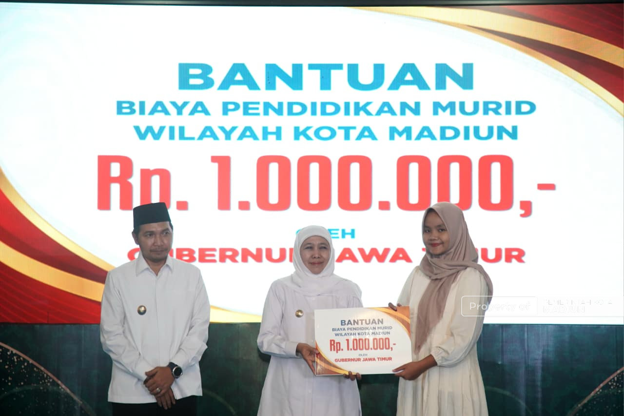 Sembilan Sekolah Tingkat Menengah Atas Kota Madiun Dapat Bantuan Program Revitalisasi, Diresmikan Gubernur Sore Tadi