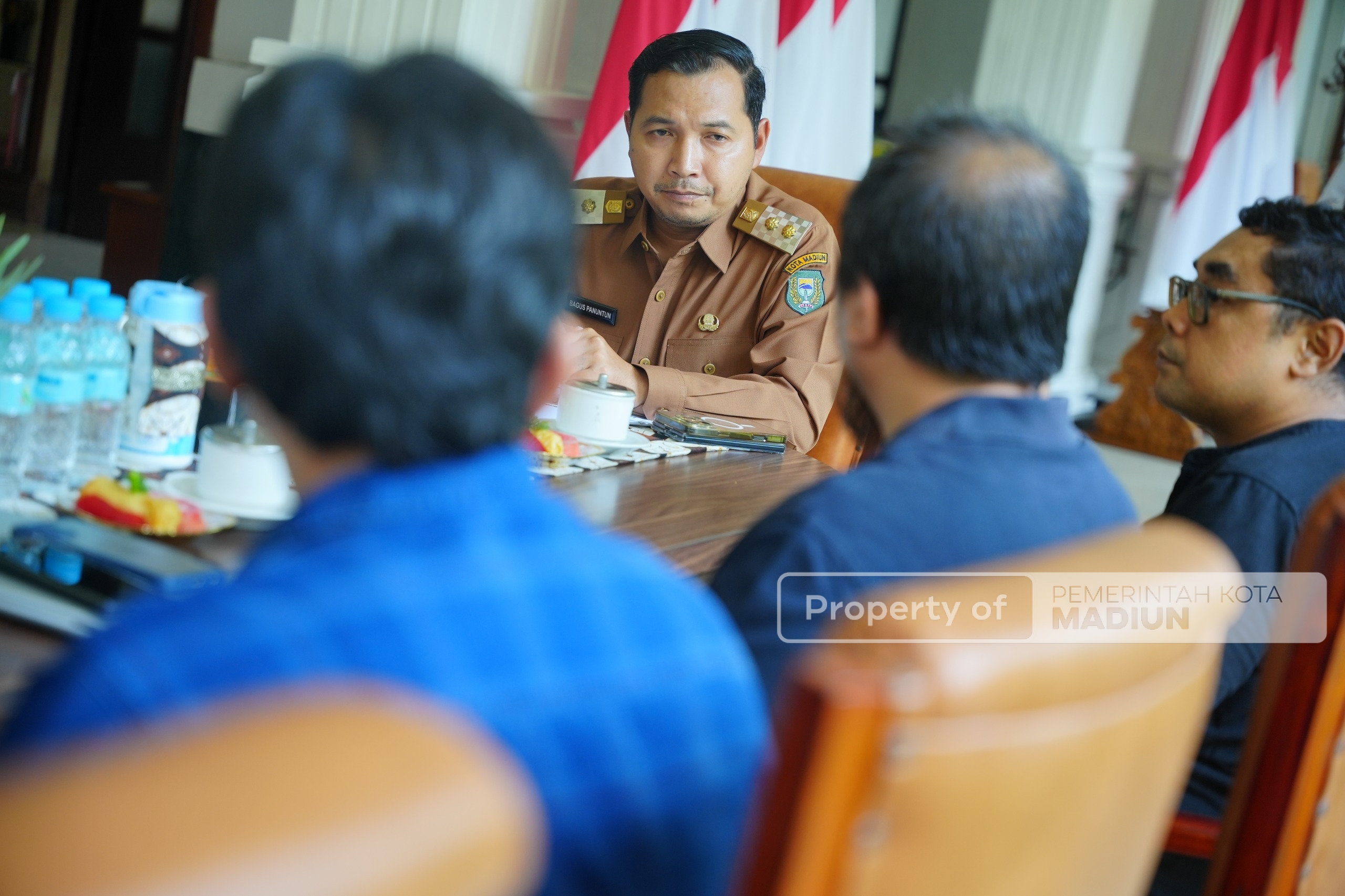 Audiensi dengan PT. Indosat, Wawali Dorong Pemberdayaan UMKM Berkelanjutan