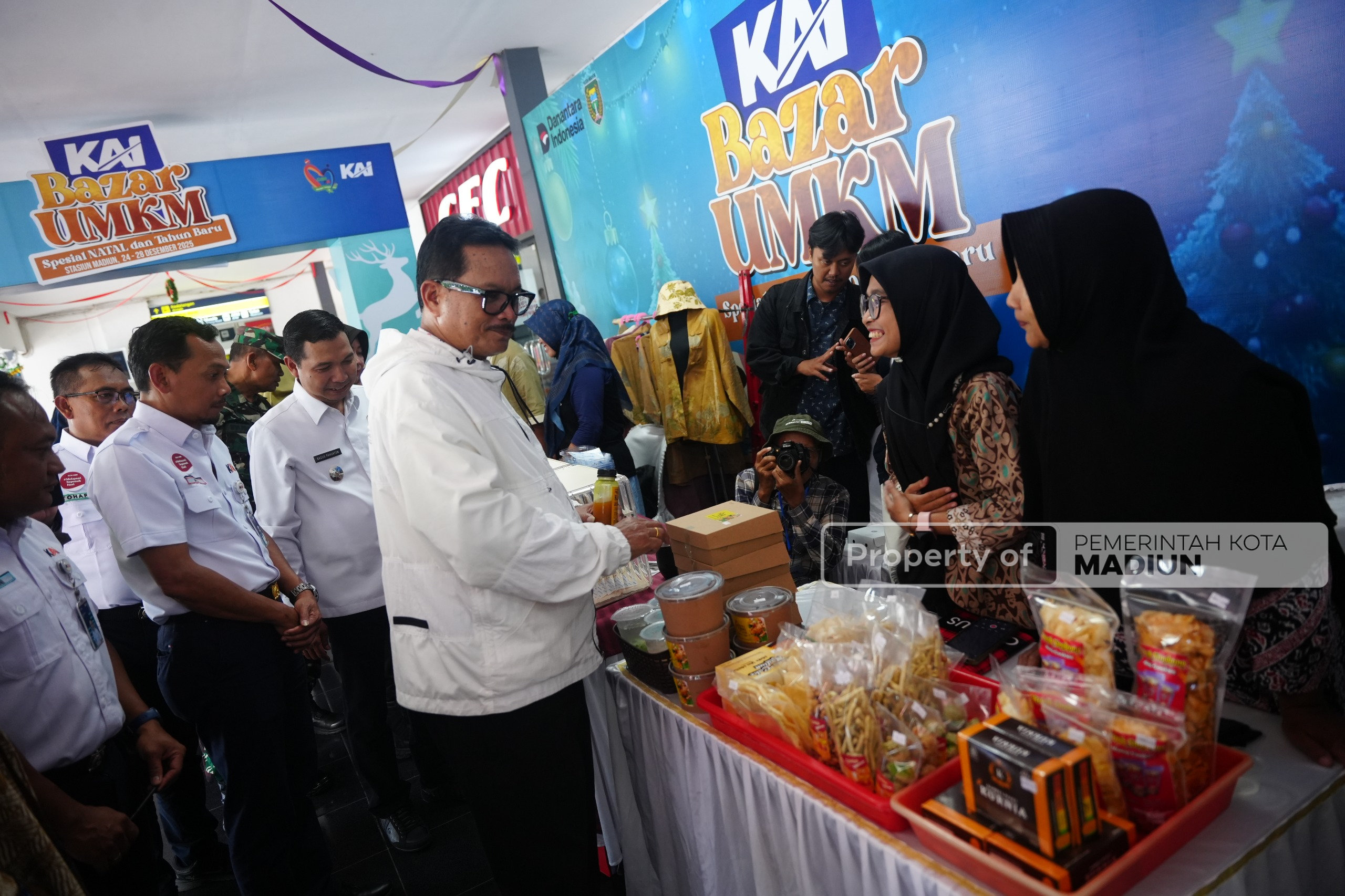 Buka KAI Bazar UMKM, Wali Kota Sampaikan Apresiasi