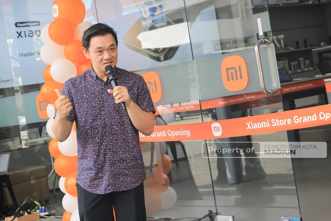 Dukung Inovasi dan Teknologi, Wakil Wali Kota Resmikan Xiaomi Store Kota Madiun