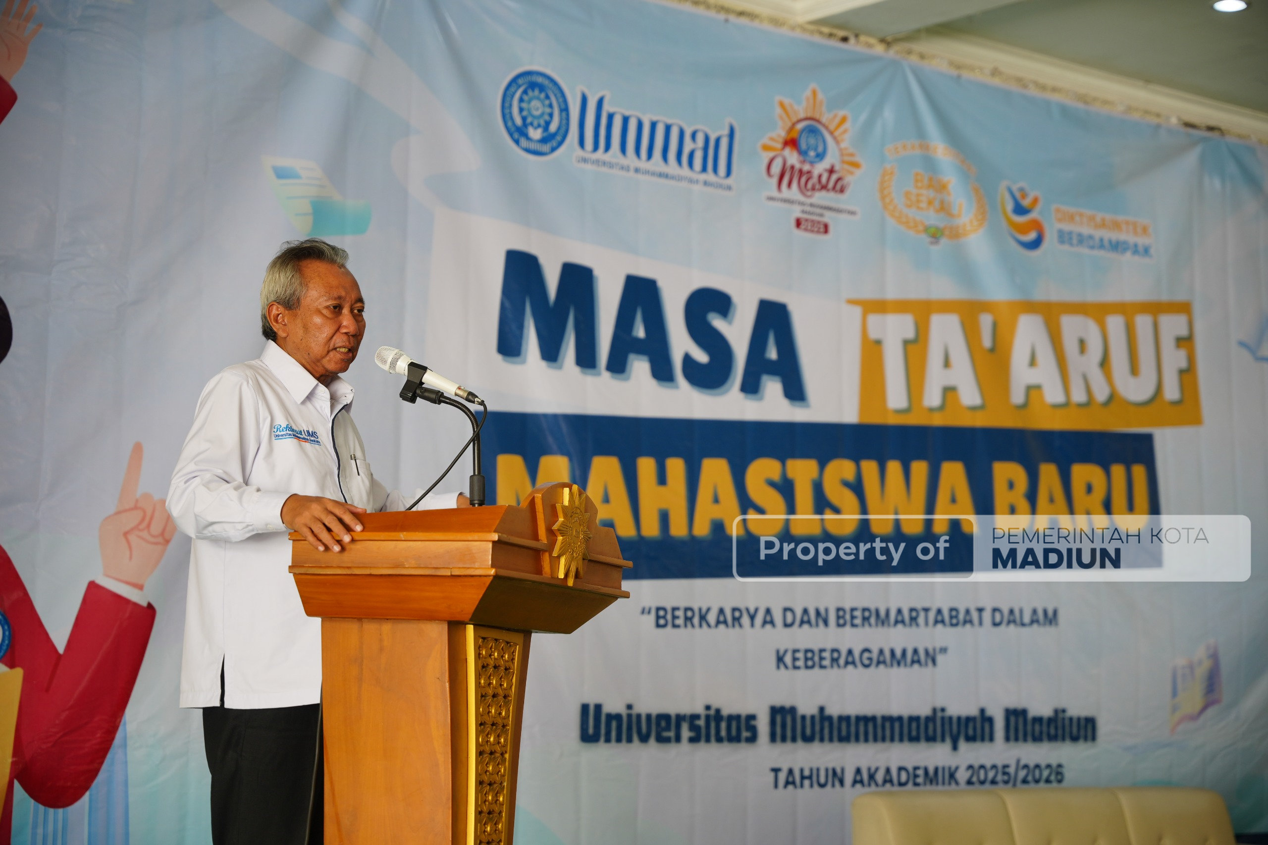 Hadiri MASTA UMMAD, Wali Kota Maidi Tekankan Pentingnya Pembentukan Karakter Mahasiswa