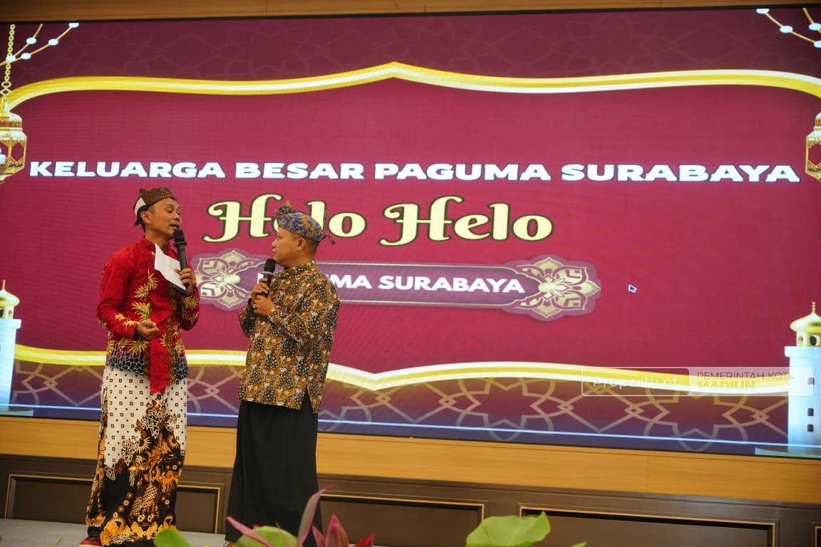 Plt Wali Kota Madiun Hadiri Halalbihalal PAGUMA, Perkuat Sinergi dengan Warga Perantauan