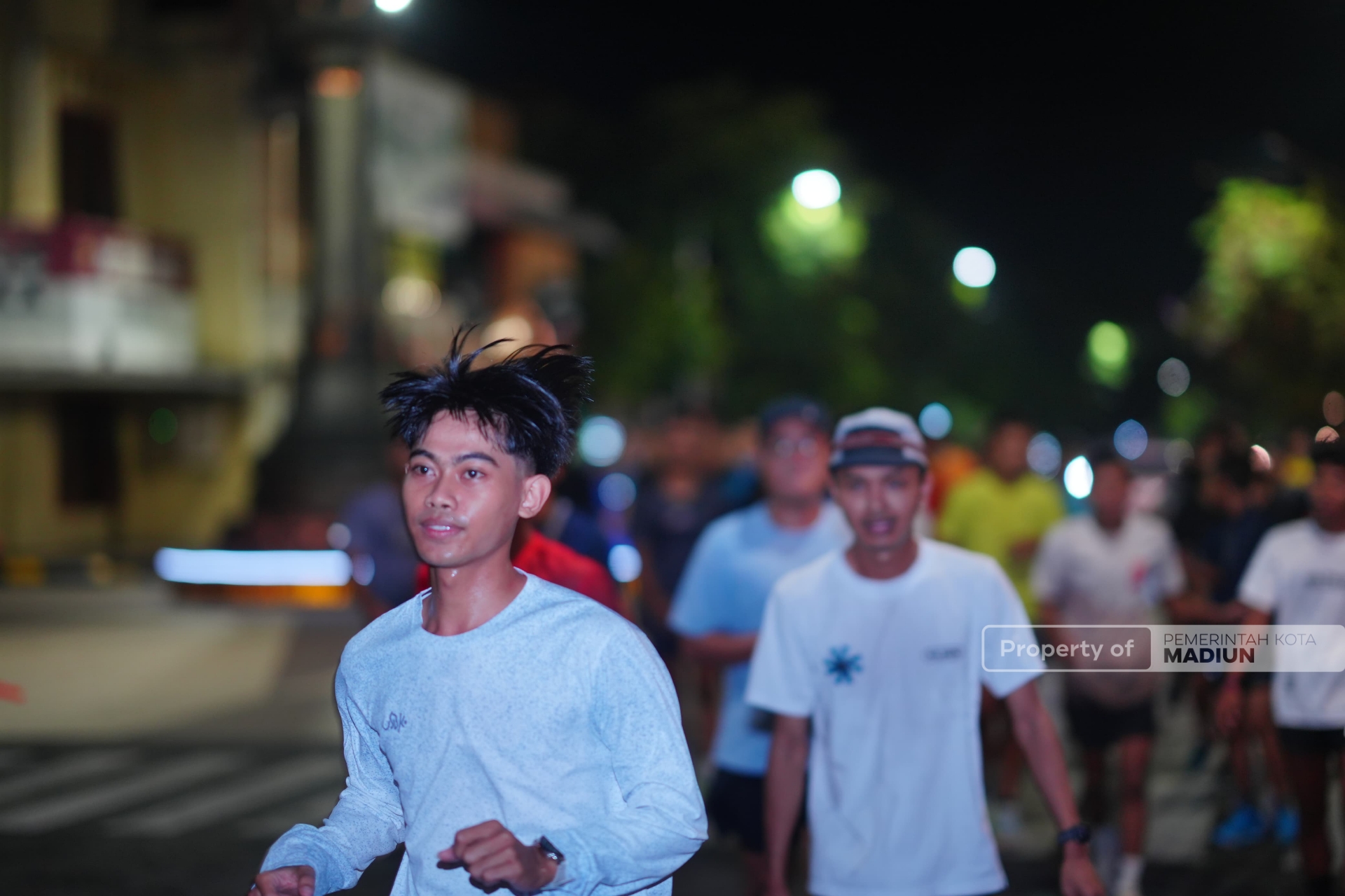 Midnight Run Ramaikan Ramadan Bugar 2026, Pemkot Madiun Ajak Warga Isi Waktu Sahur dengan Olahraga