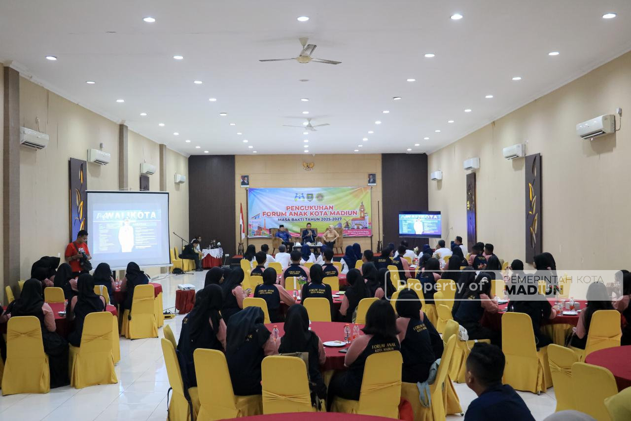 Buka Pengukuhan Forum Anak, Wali Kota Harap Lahir Generasi Cerdas dan Berkarakter