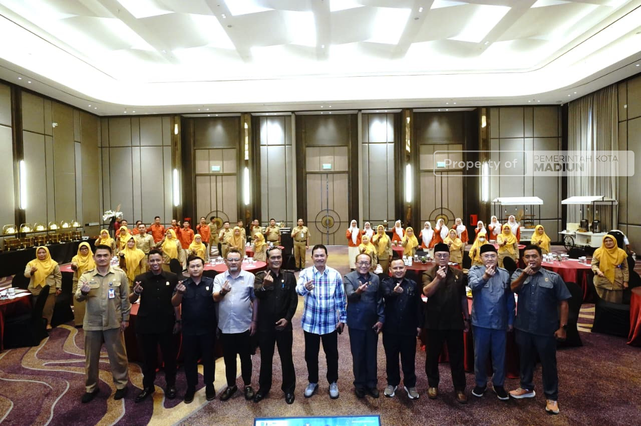 Evaluasi Kinerja dan Strategi Pelayanan, Wali Kota Madiun Dorong Keakuratan Data Kependudukan
