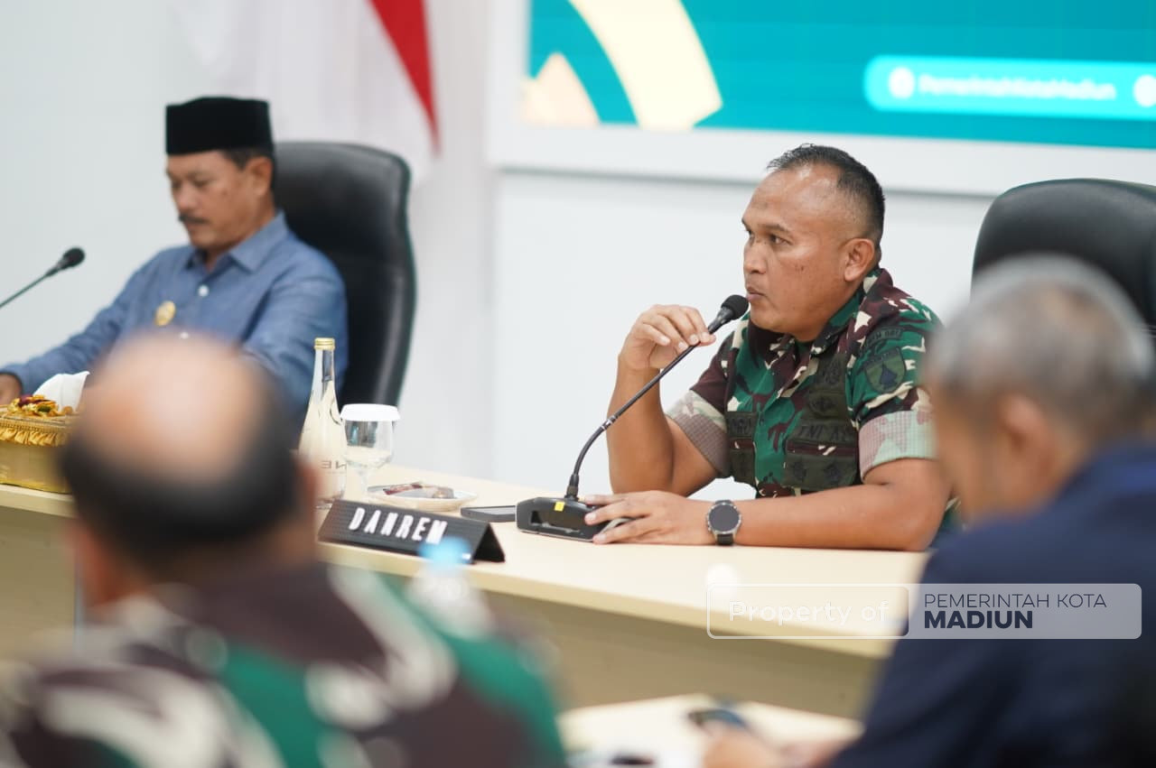 Rakor Bersama Forkopimda, Wali Kota Maidi Tegaskan Komitmen Jaga Keamanan dan Kenyamanan Kota