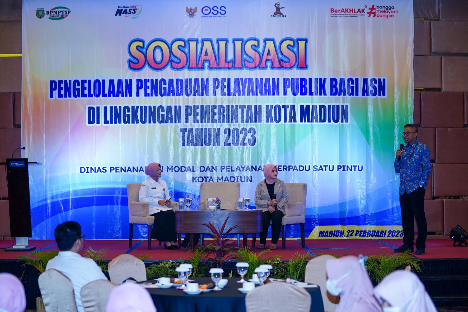 Tingkatkan Pengelolaan Layanan Publik, DPMPTSP Gelar Sosialisasi Bersama Ombudsman Jatim