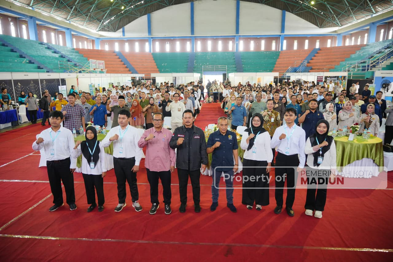 Buka Naker Fest 2025, Upaya Pemkot Madiun Tekan Angka Pengangguran