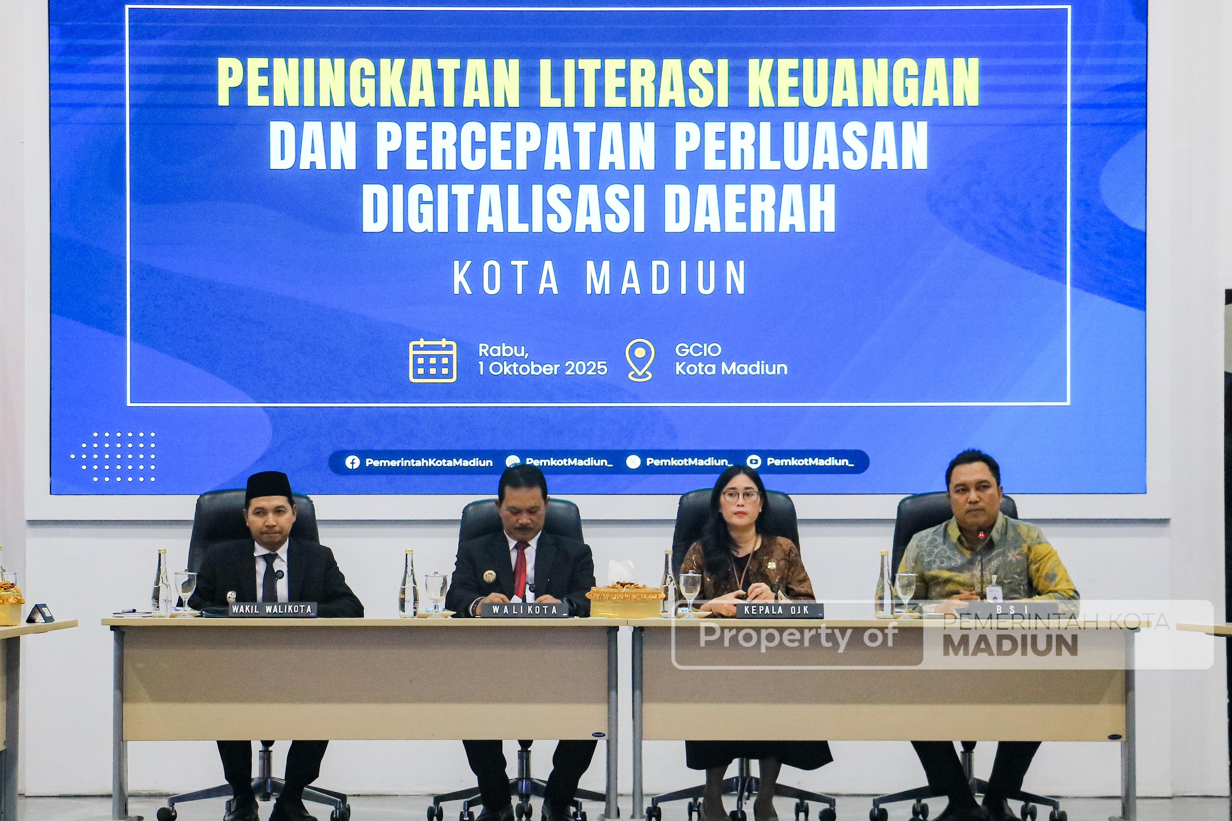 Perkuat Literasi Keuangan, Wali Kota Maidi Apresiasi Sinergi OJK dan Pemda