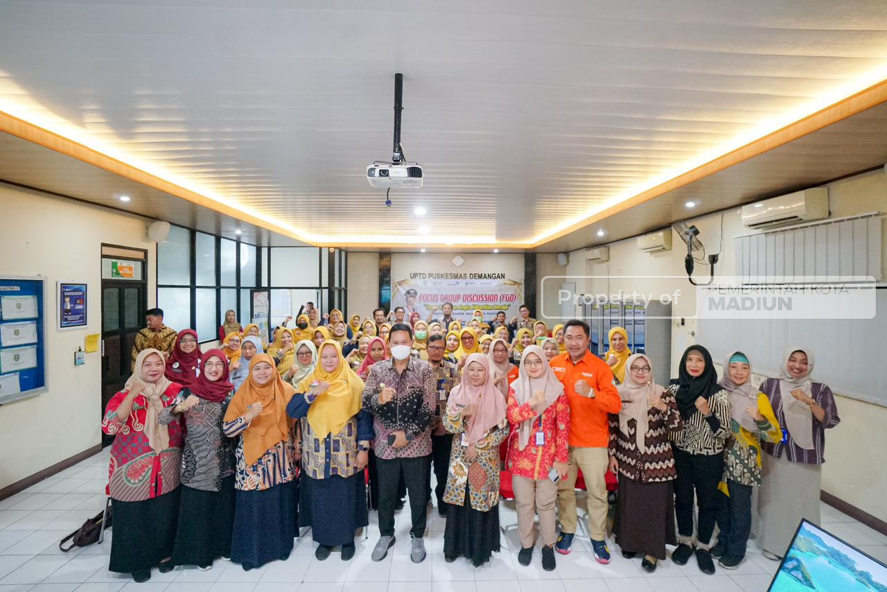 Tekan Angka Kehamilan Remaja, Pemkot Madiun Gelar FGD di Puskesmas Demangan