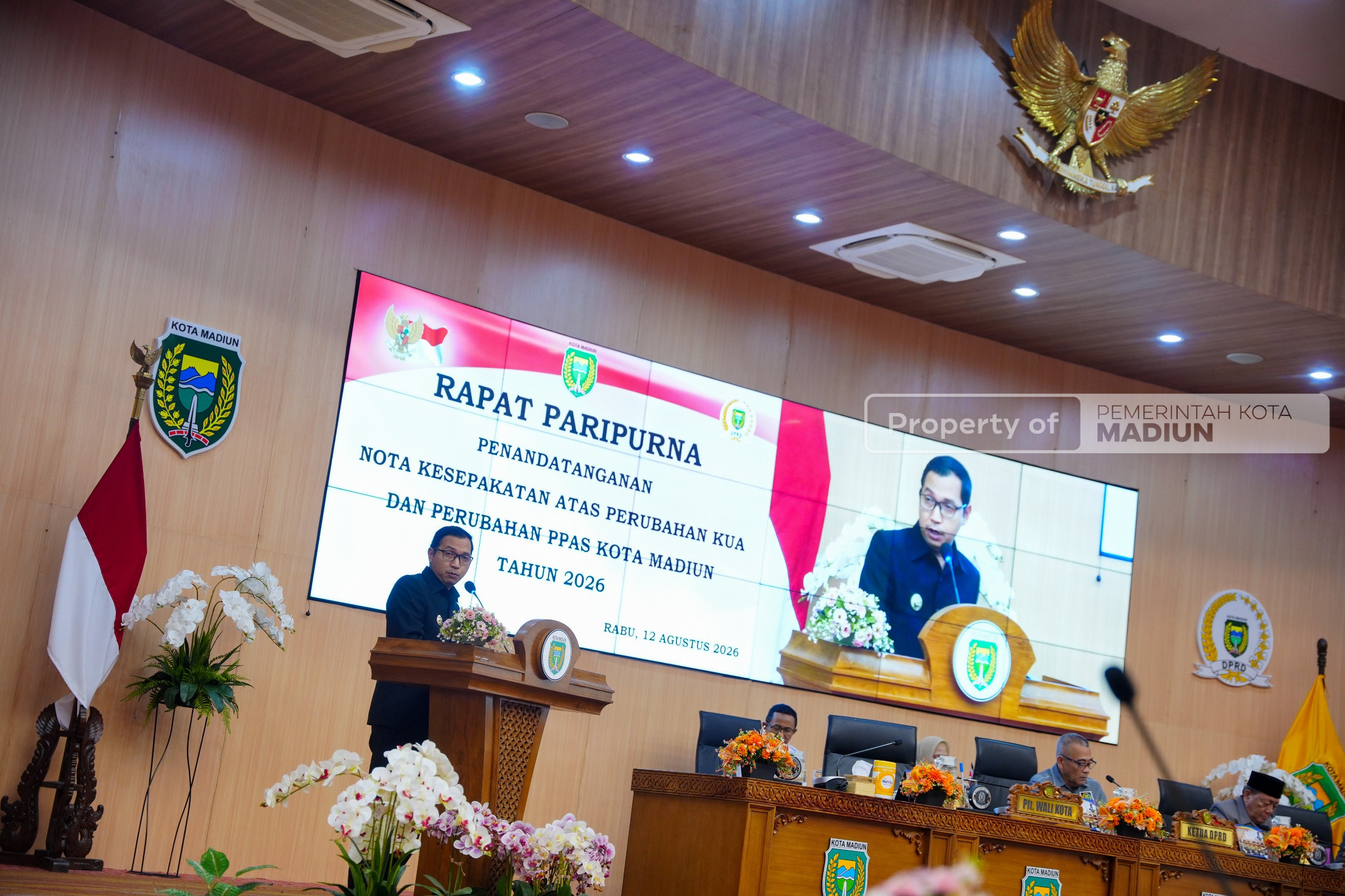 Penandatanganan Nota Kesepakatan Atas Perubahan KUA-PPAS 2026, Plt Wali Kota Tekankan Penguatan Fondasi Pembangunan