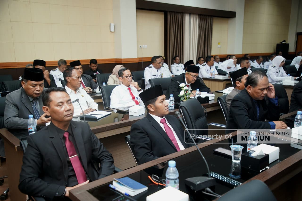 Rapat Dinas Pejabat, Wali Kota Madiun Ingatkan Integritas Antikorupsi