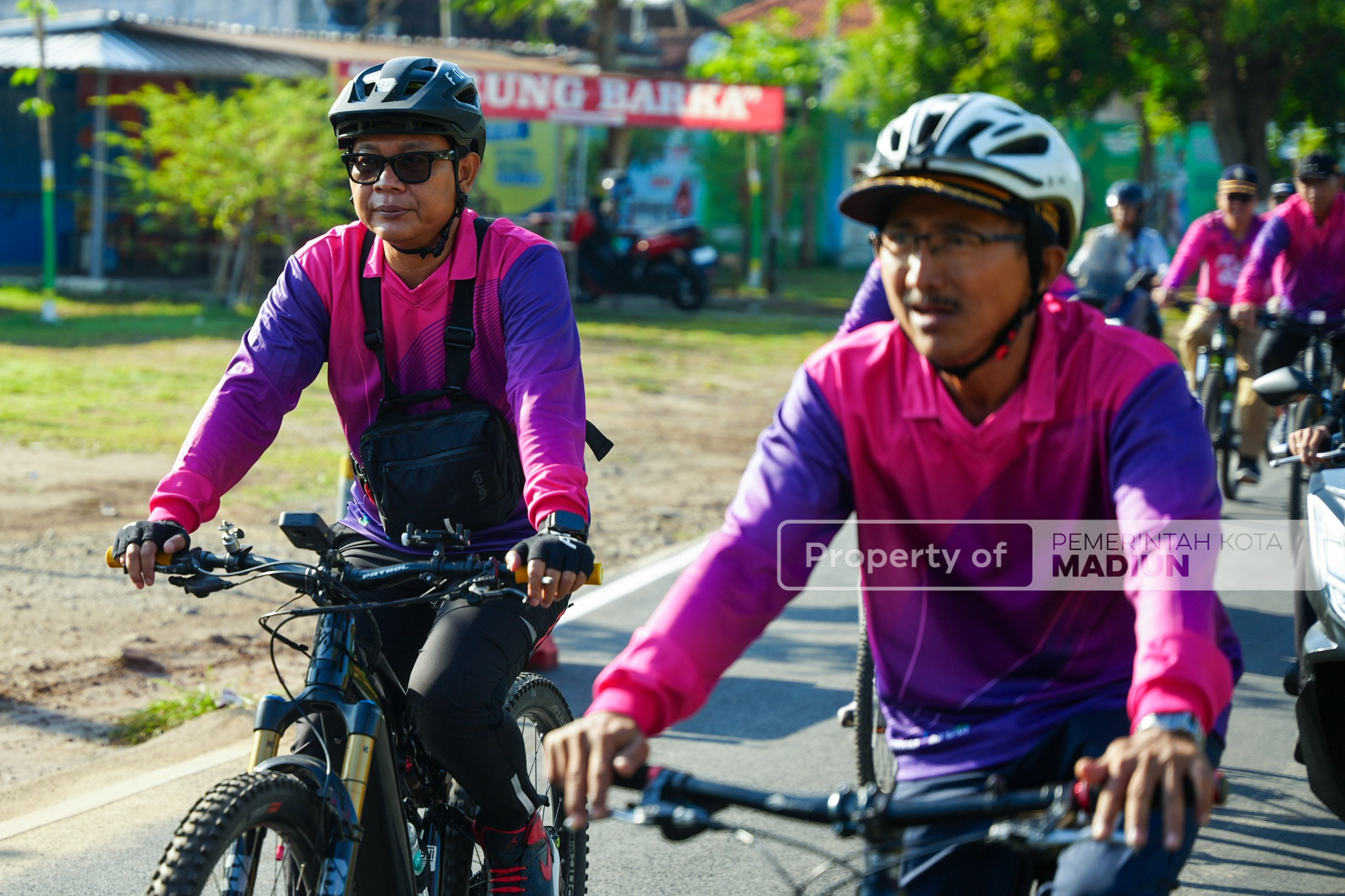 Mulai Turun Hujan, Wali Kota-Wawali Gowes Cek Saluran
