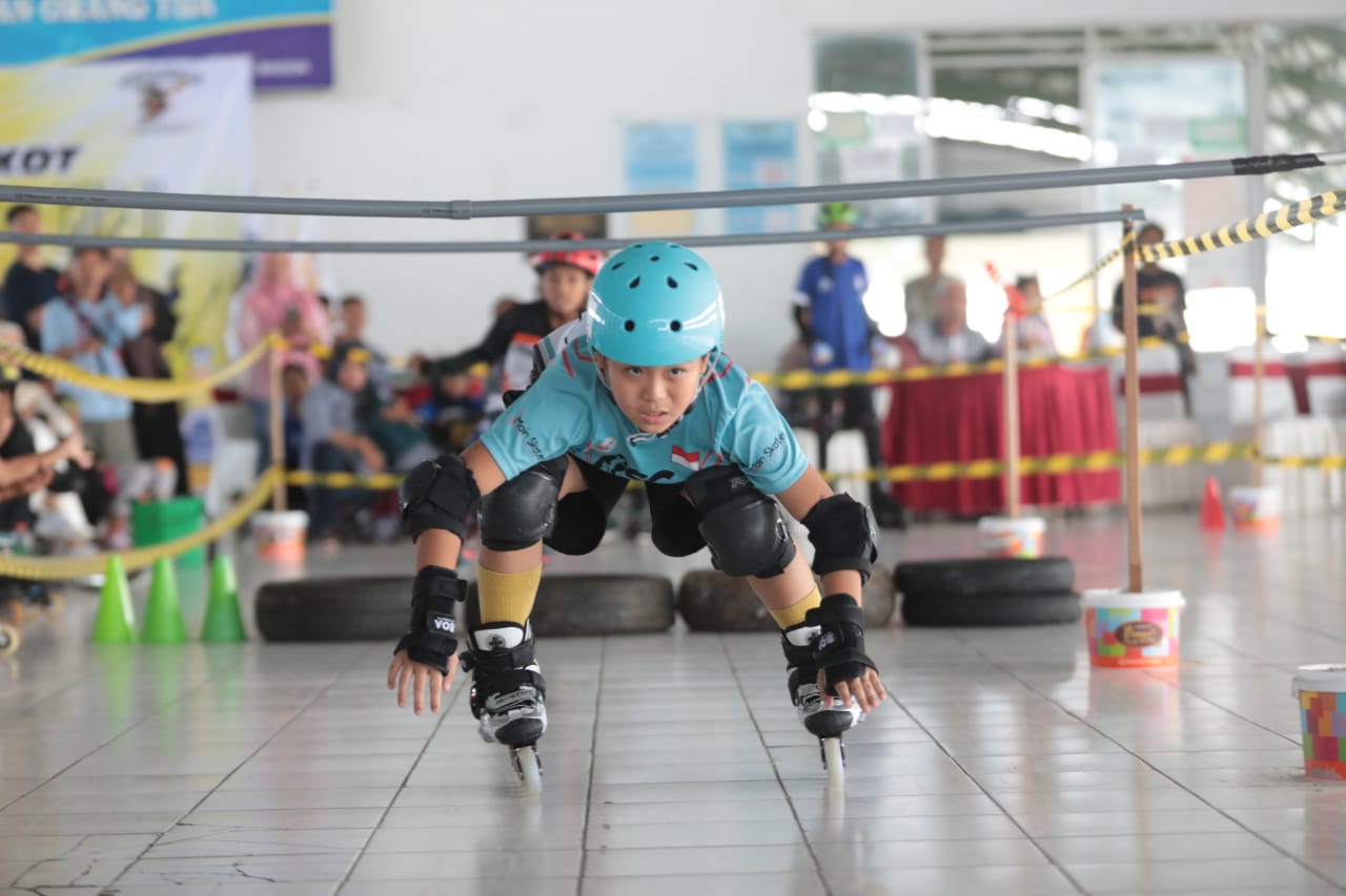 Buka Kejuaraan Sepatu Roda, Wali Kota Imbau Jaga Sportivitas