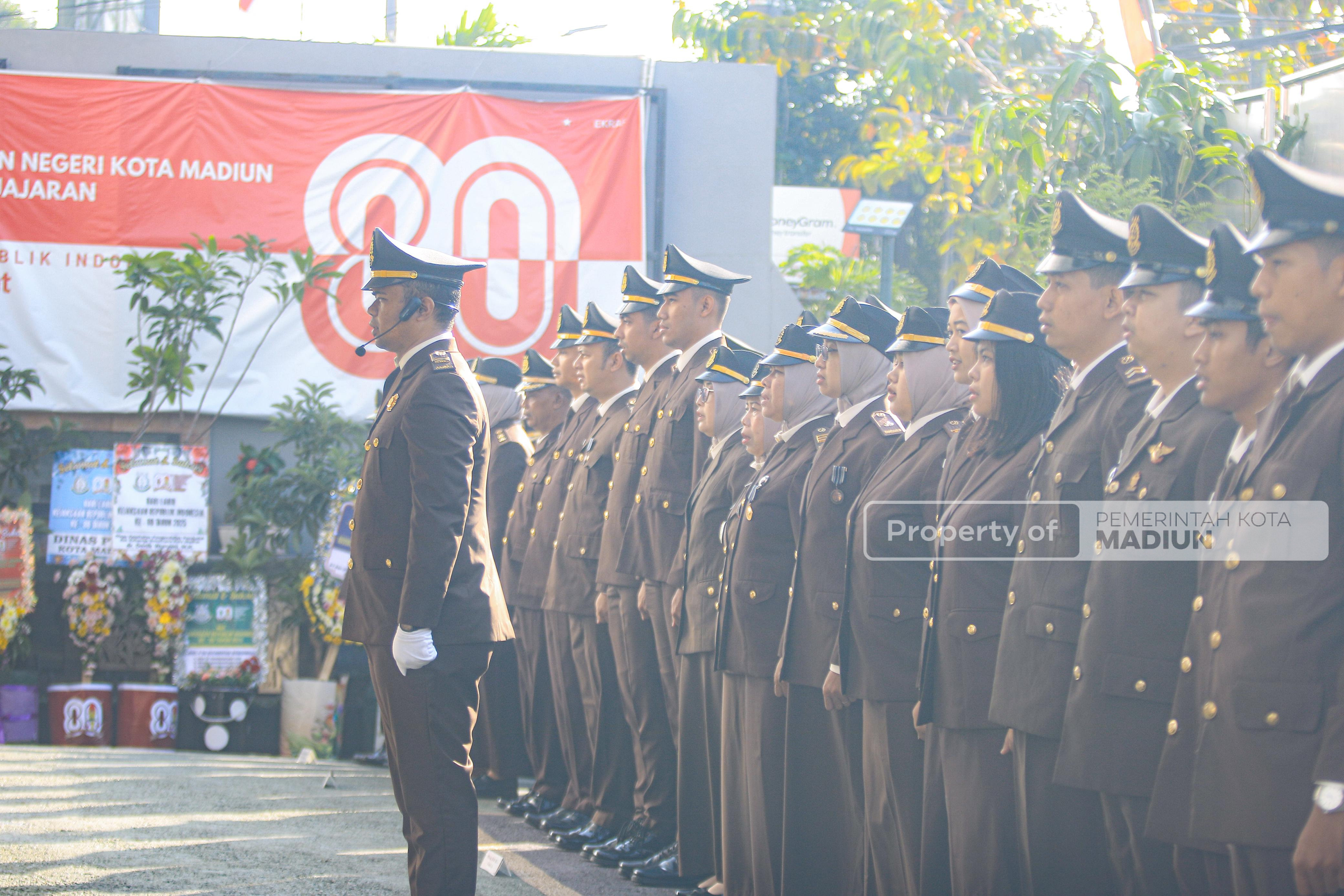 Peringatan HUT ke-80, Kejaksaan Negeri Kota Madiun Fokus Perkuat Layanan untuk Masyarakat