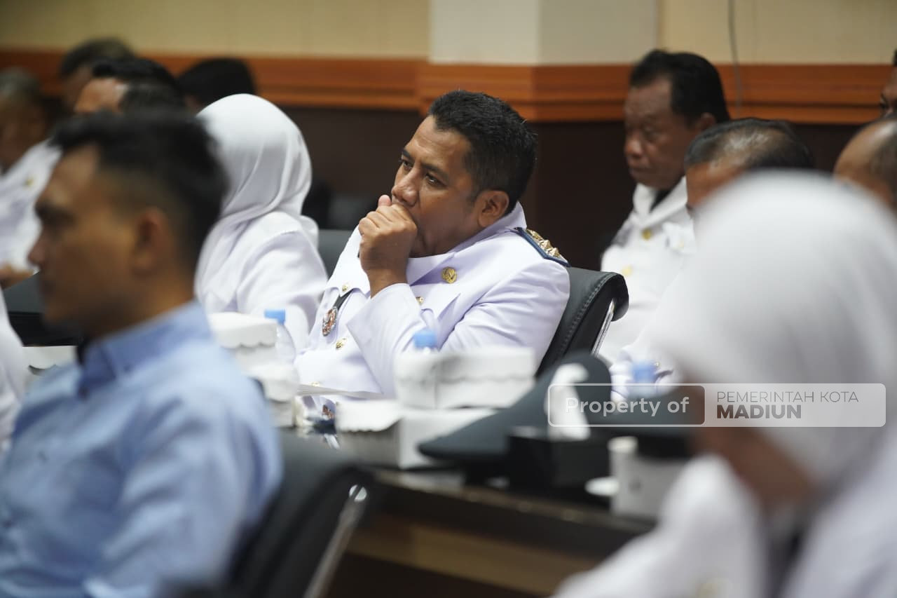 Rapat Dinas Pejabat, Wali Kota Madiun Ingatkan Integritas Antikorupsi