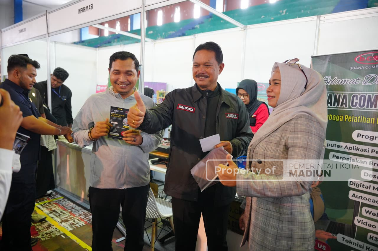 Buka Naker Fest 2025, Upaya Pemkot Madiun Tekan Angka Pengangguran