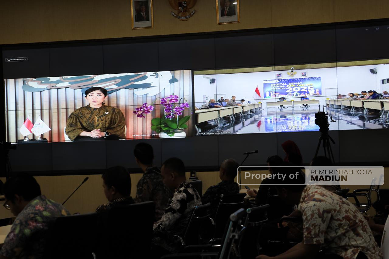 Wujudkan Ruang Digital Sehat, Diskominfo Kota Madiun Gelar Deklarasi Anti-Judi Online