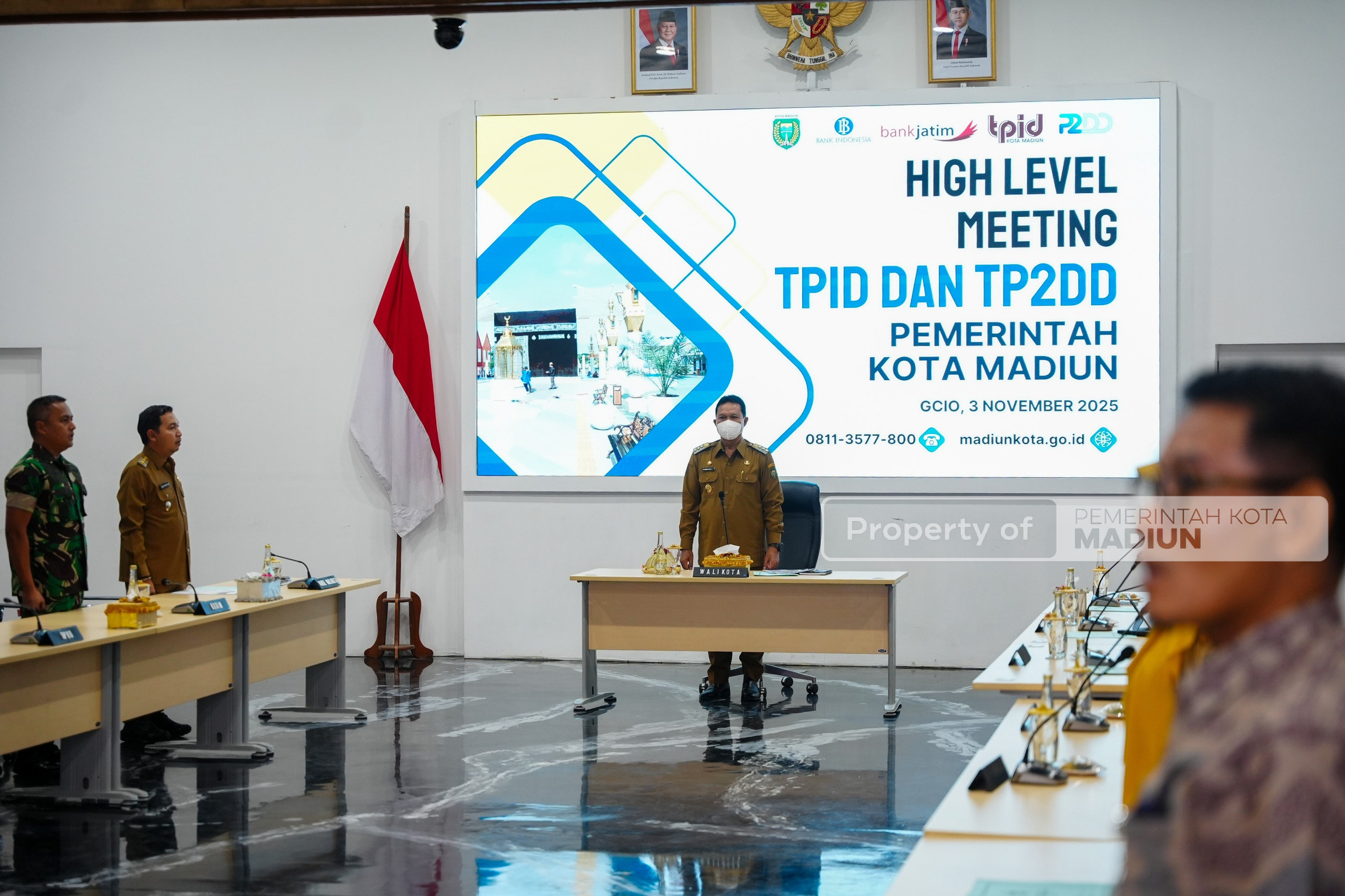 Gelar Rakor HLM TPID Triwulan III Kota Madiun, Wali Kota Siapkan Strategi Jitu Tekan Inflasi Akhir Tahun