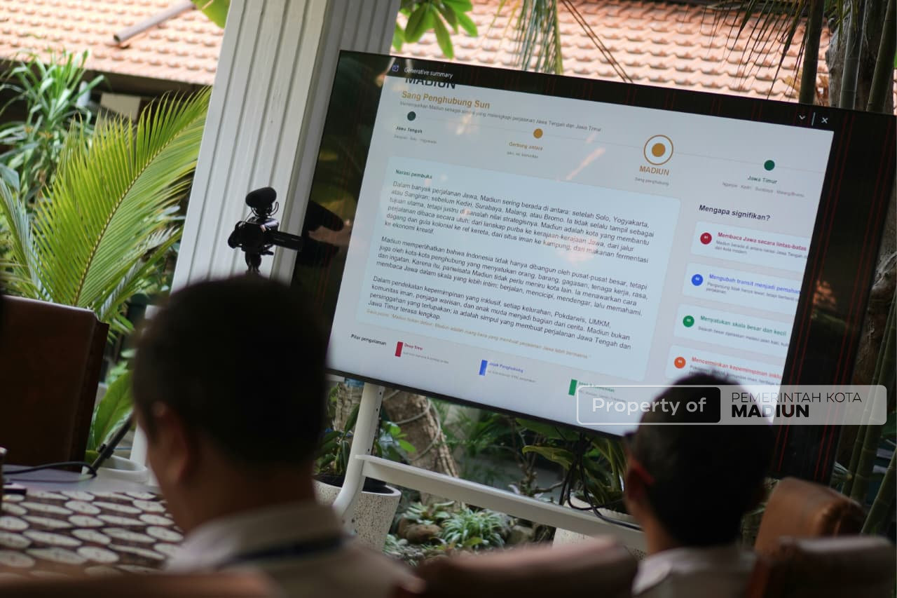 Komitmen Kembangkan Pariwisata, Plt Wali Kota Madiun Gelar Audiensi Bersama Praktisi Industri Kreatif