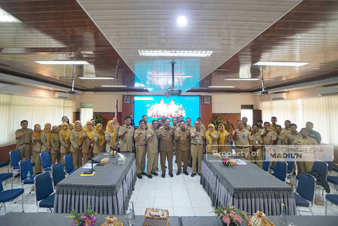 Wali Kota Madiun Pimpin Evaluasi Kinerja Dinas Perkim, Tegaskan Perkim-LH Casing Wajah Kota