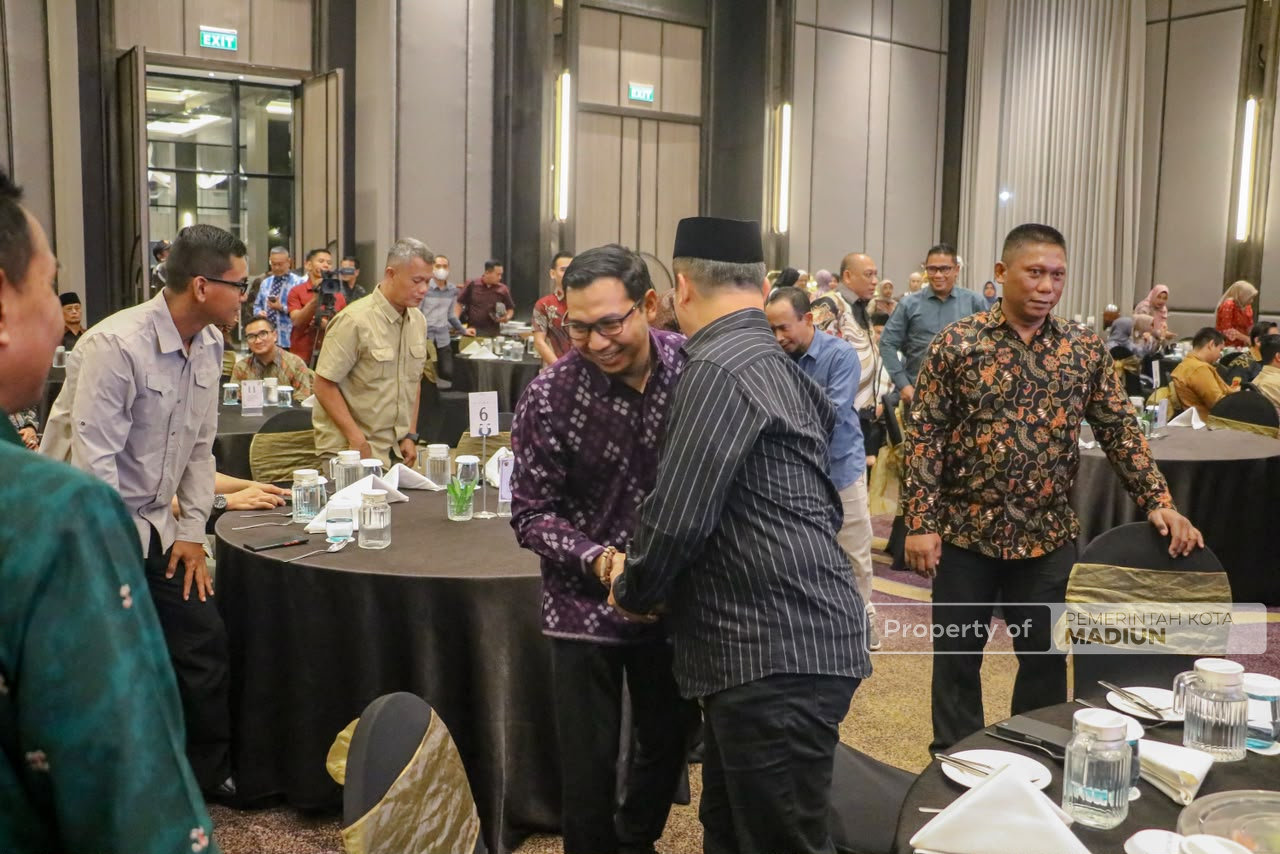 Hadiri Pisah Sambut Dandenpom V/1 Madiun, Plt Wali Kota Perkuat Sinergi Antarinstansi