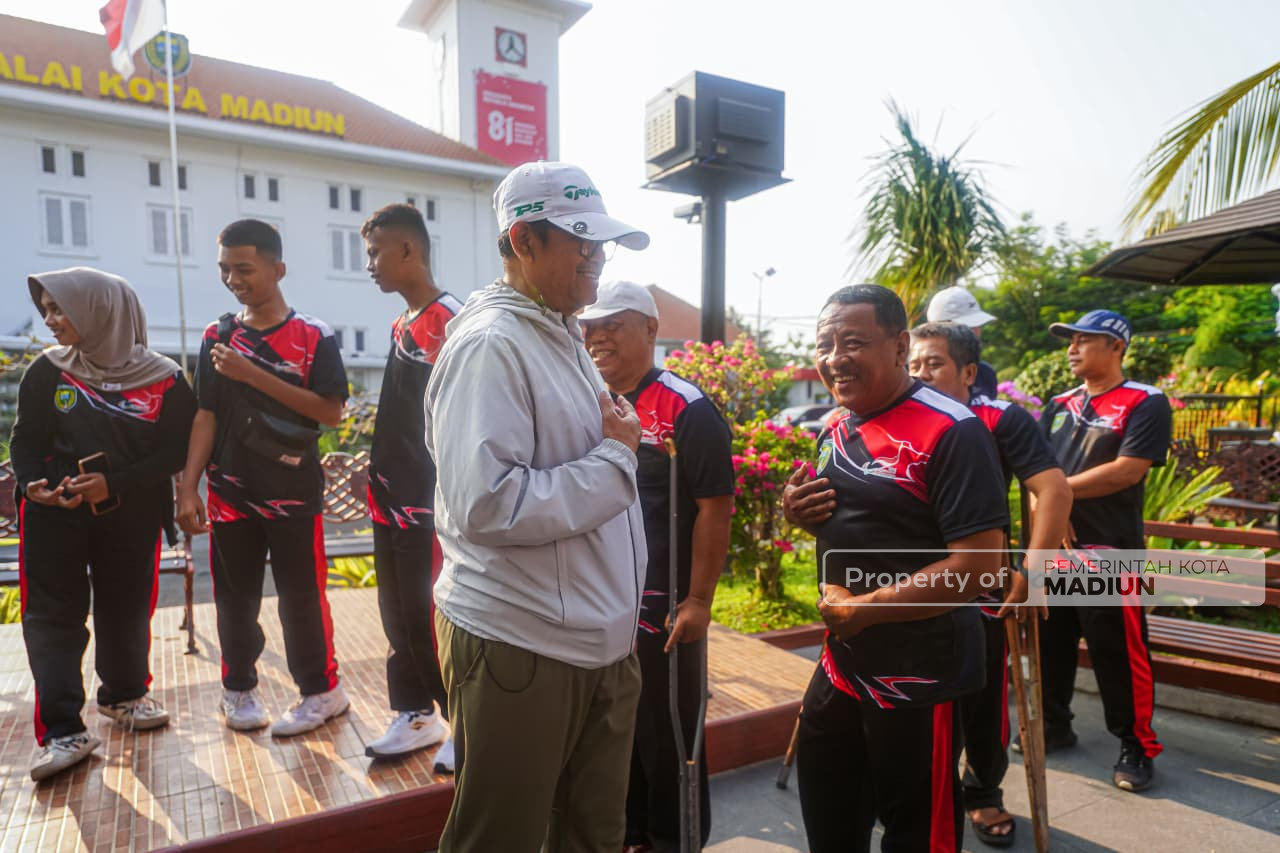 Berangkatkan Enam Atlet NPCI ke Keparprov Jatim, Plt Wali Kota Pastikan Pendampingan dan Kawal hingga Pertandingan Selesai