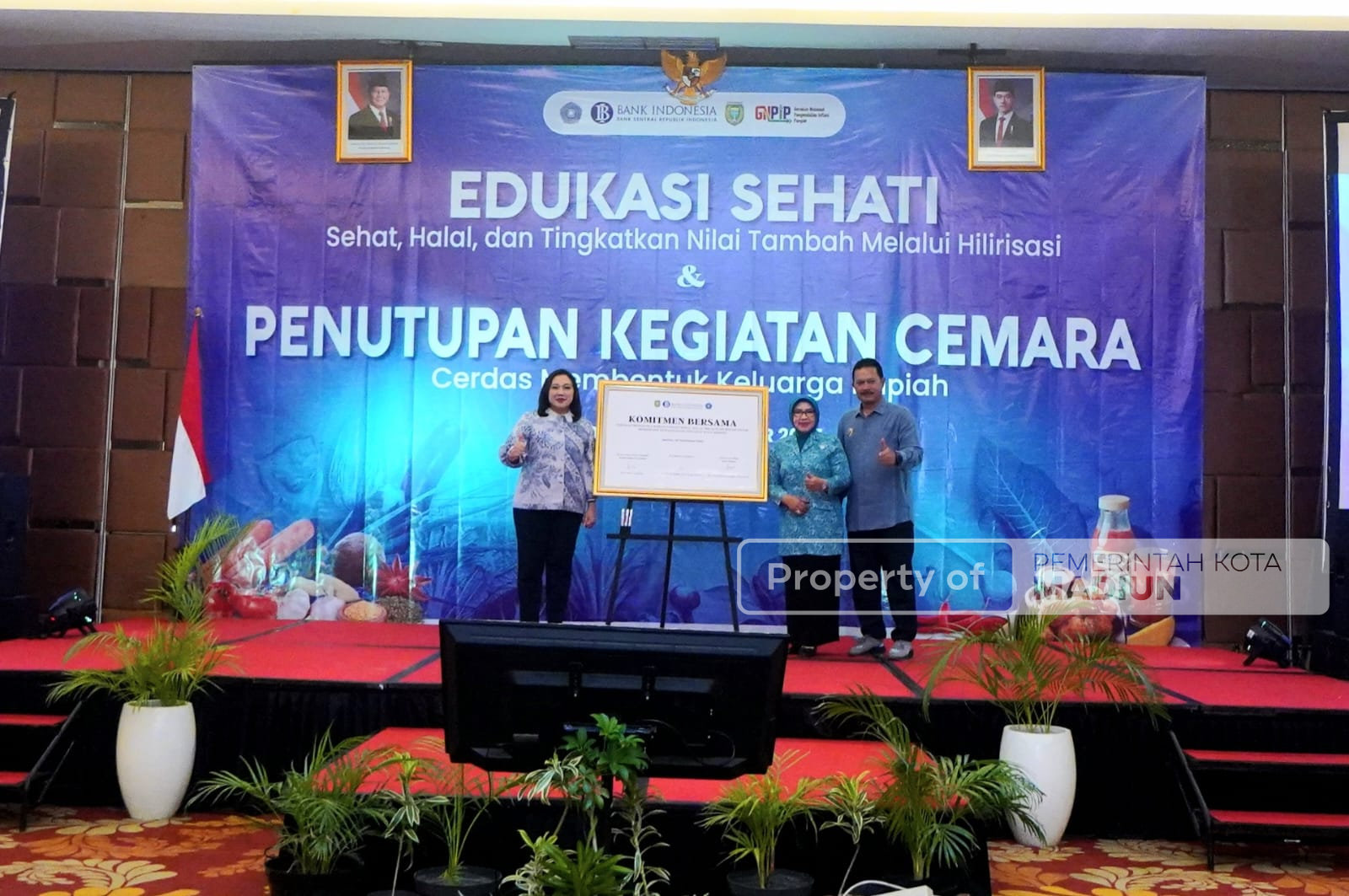 Penutupan Program CEMARA dan Beri Edukasi SEHATI, Wali Kota Tekankan Pentingnya Literasi Keuangan