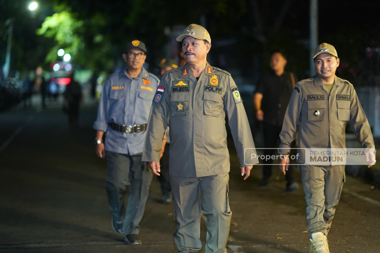 Pimpin Apel Siaga dan Patroli, Wali Kota Pastikan Kondusivitas Kota