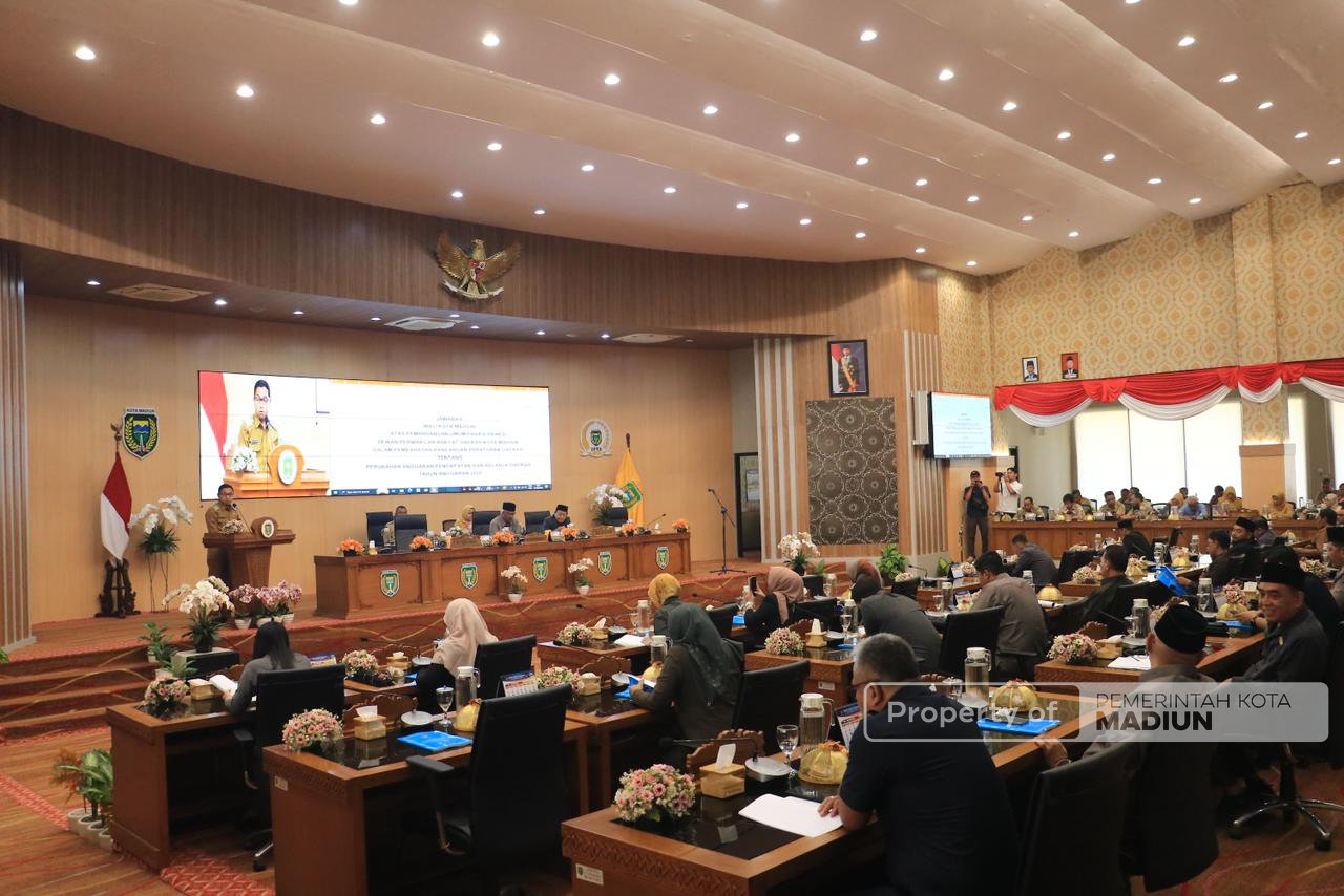 Jawab Masukan PU Fraksi, Plt Wali Kota Madiun Pastikan Perubahan APBD 2026 Segera Tuntas