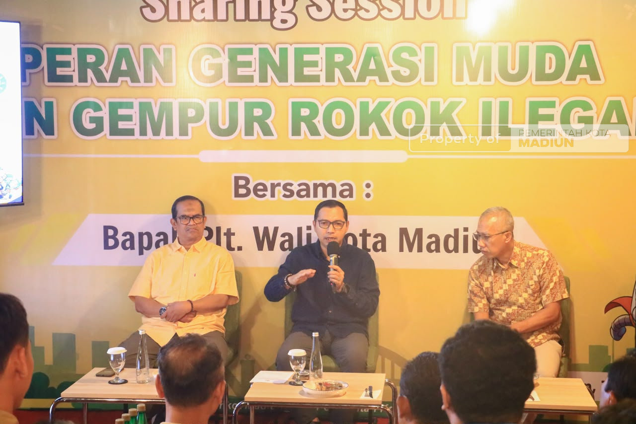 Perangi Rokok Ilegal, Plt Wali Kota Dorong Karang Taruna Aktif Gempur Peredarannya