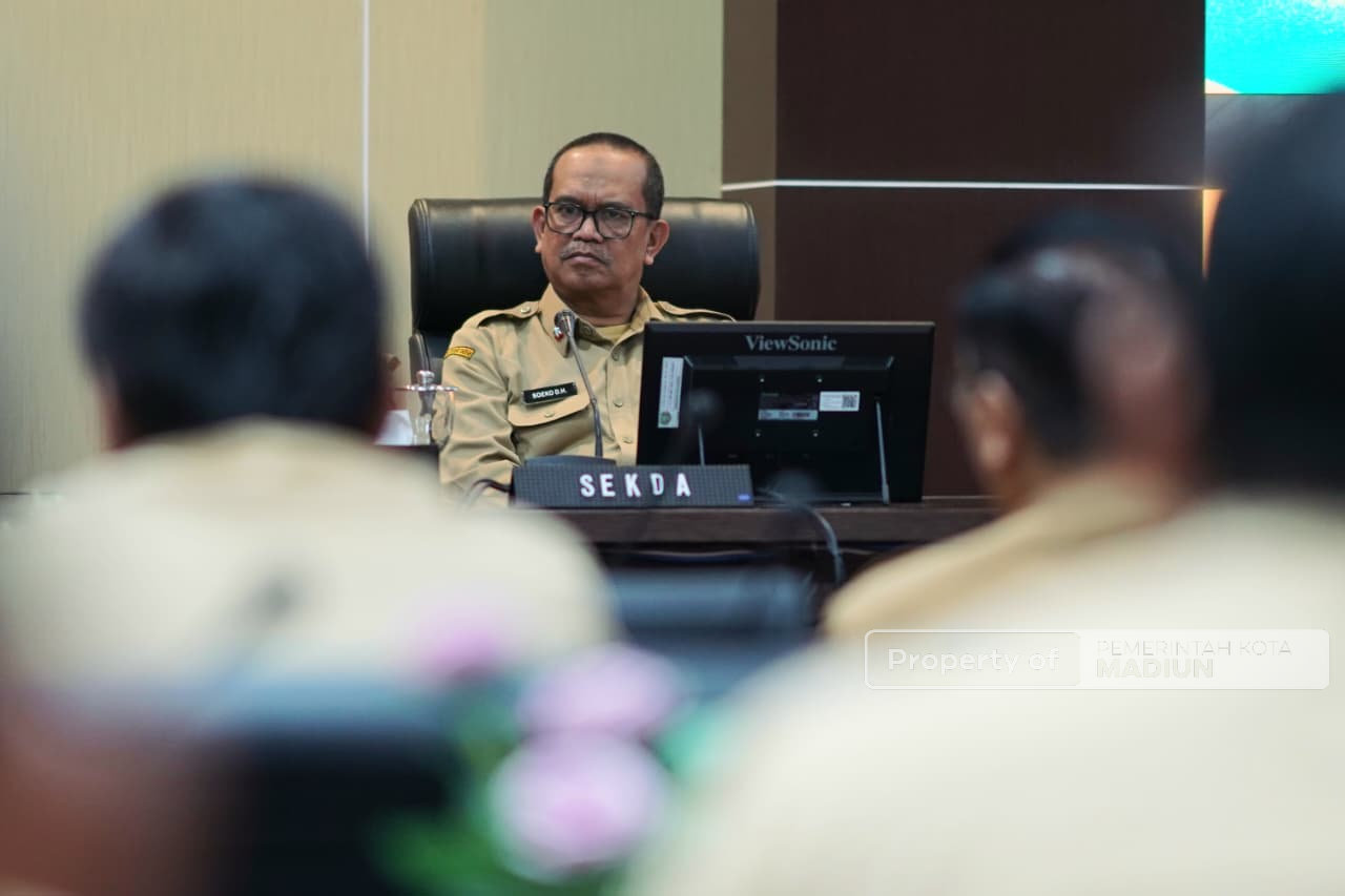Pimpin Rapat Dinas, Plt Wali Kota Sampaikan Arahan Mendagri Soal Penguatan Integritas dan Pencegahan Korupsi