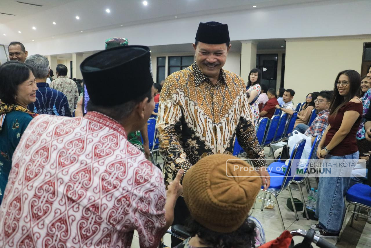 Hadiri Perayaan Natal, Wali Kota: Doa Jemaat GKJW Bawa Kota Madiun Semakin Maju Mendunia