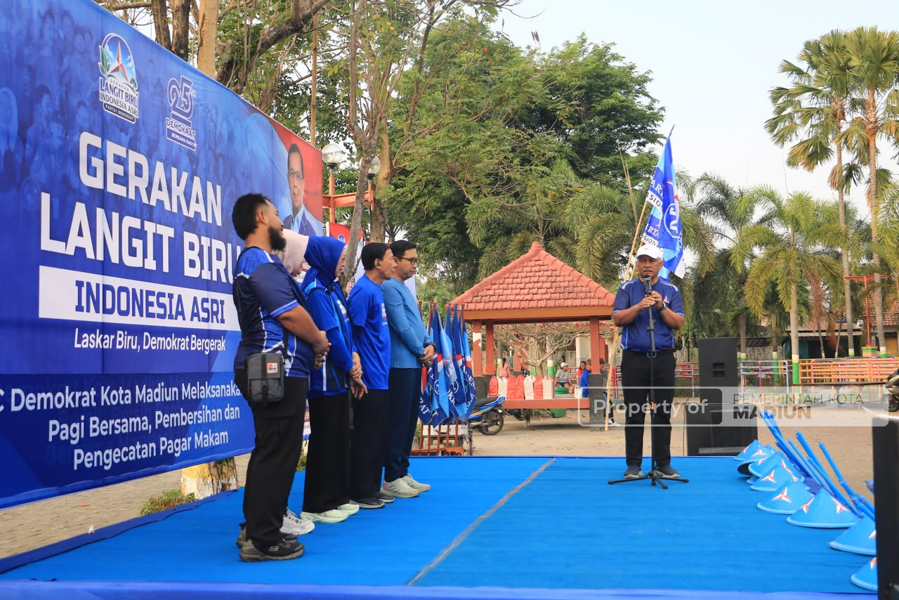 Hadiri HUT Ke-25 Partai Demokrat, Plt Wali Kota Dorong Kolaborasi Sukseskan Gerakan Indonesia ASRI