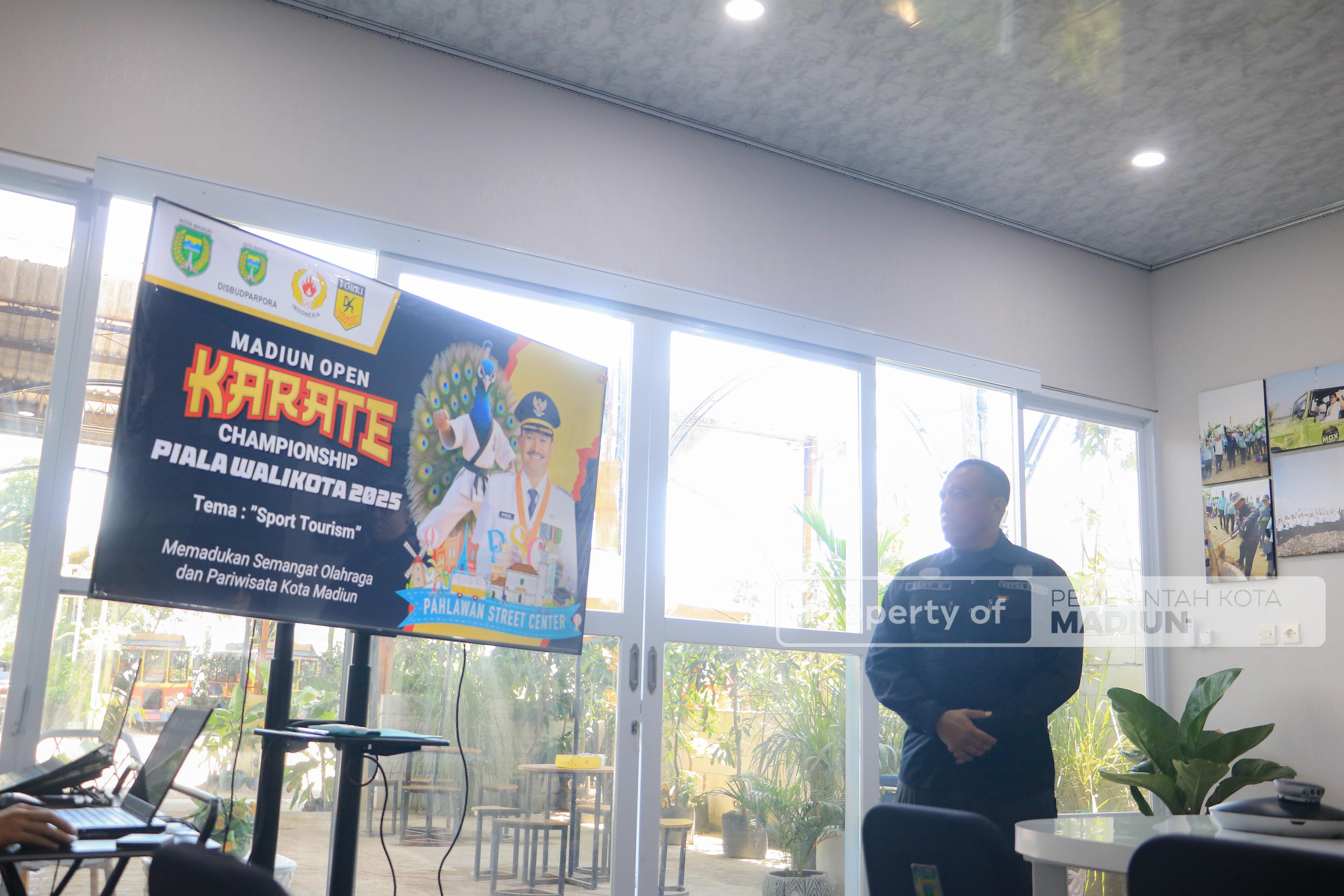 Wali Kota Madiun Terima Audiensi Forki, Bahas Kejuaraan Karate Piala Wali Kota 2025