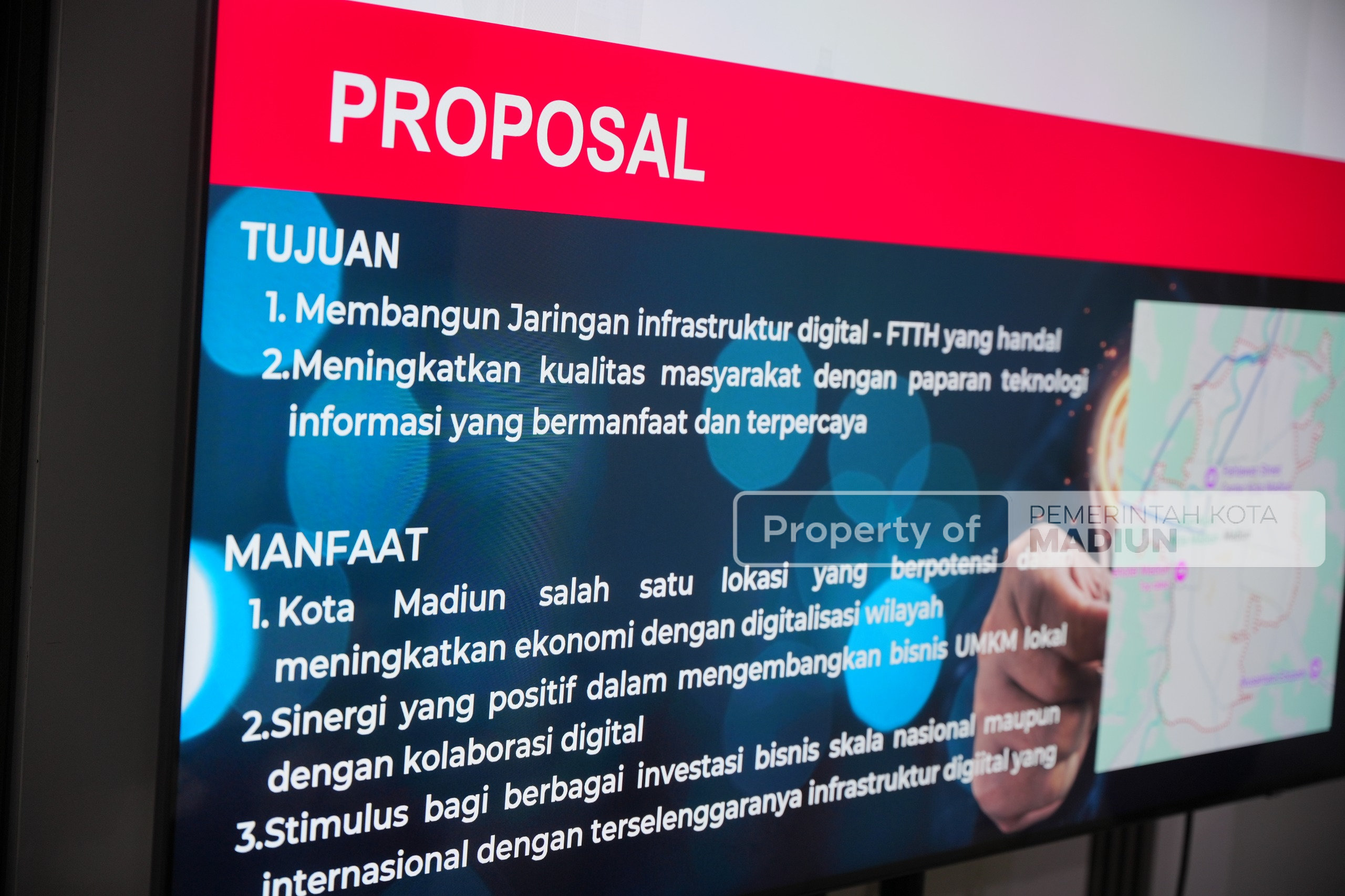 Terima Audiensi, Wawali Bahas Penawaran Kerjasama Terkait Infrastruktur Digital