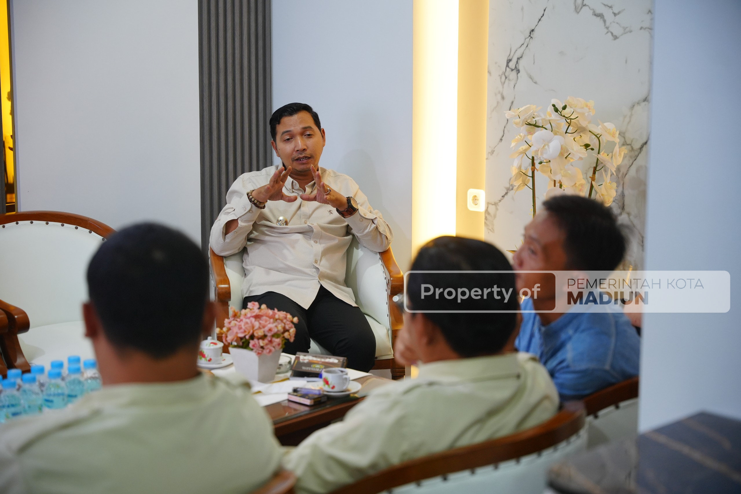Terima Audiensi, Wawali Bahas Penawaran Kerjasama Terkait Infrastruktur Digital