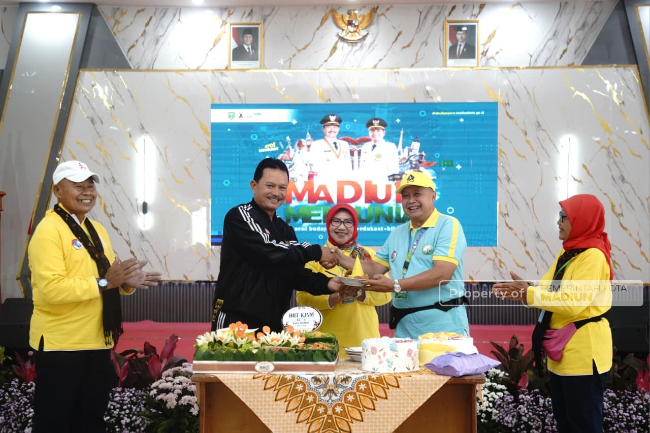 HUT ke-2 KJNM, Wali Kota Maidi Ajak Warga Madiun Rutin Jalan Nordik